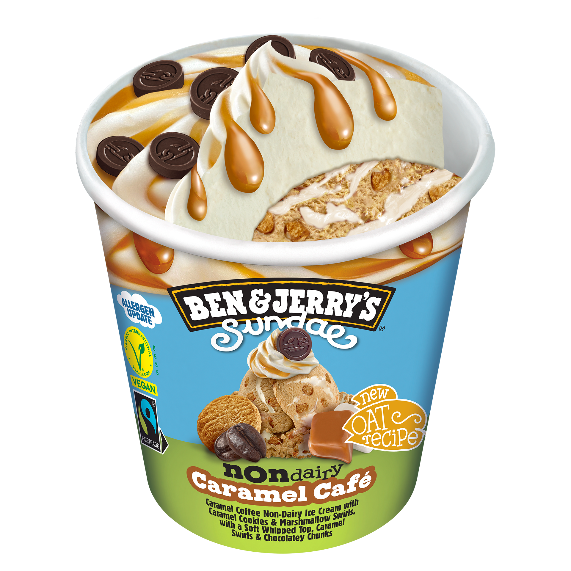 Caramel Café Sundaes Dessert Ice cream