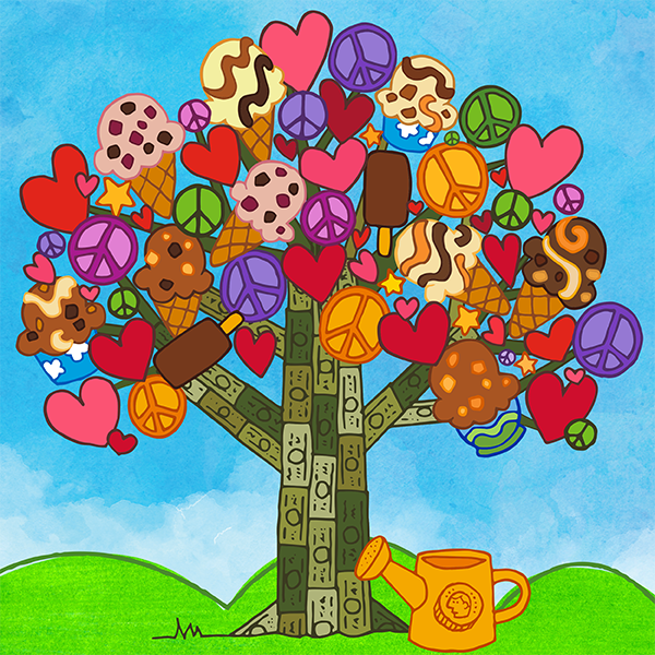 Ikon for økonomisk mission