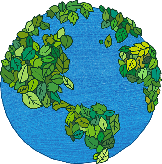 Ikon for miljøbeskyttelse, restaurering og regenerering